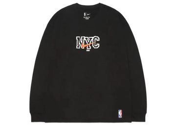 T-shirt manches longues Kith x Nike x New York Knicks « Black »