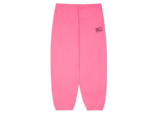 Stussy × Nike NRG Washed Fleece Pant (US Size) "Pink" DO5296-670