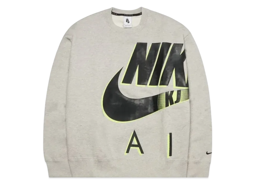 KIM JONES × NIKE SWEAT RAS DU COU « GRIS CHINÉ »
