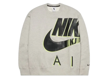KIM JONES × NIKE SWEAT RAS DU COU « GRIS CHINÉ »