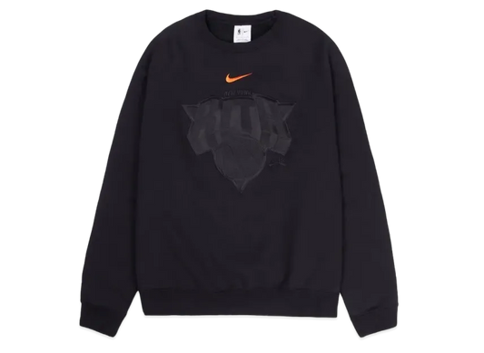 Kith x Nike x New York Knicks Fleece Crewneck "Black"
