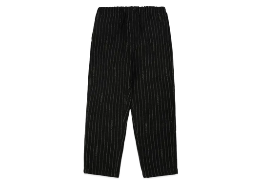 Stussy x Nike Striped Wool Pants "Black"