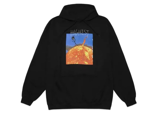 Travis Scott Cactus Jack Highest In The Room Sun Hoodie "Black"