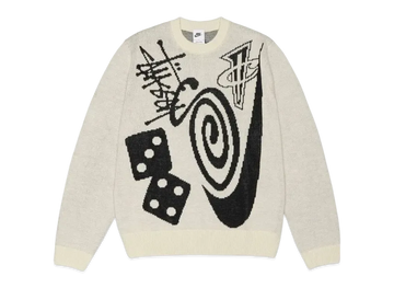 Stussy x Nike Pull en maille Icon « Natural »