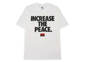 T-shirt Nike x Stussy "Increase The Peace" Blanc