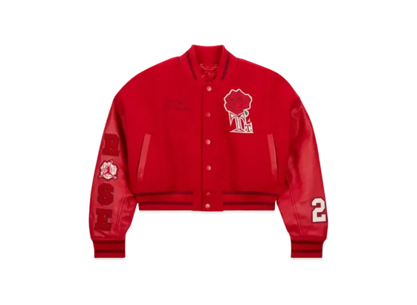 Jordan x Teyana Taylor Women's Varsity Jacket "Red"
