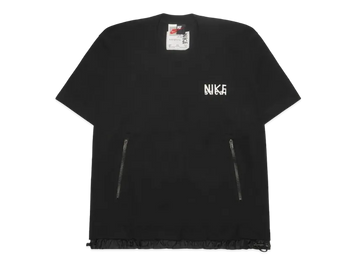 Nike x sacai Short Sleeve Top "Black"