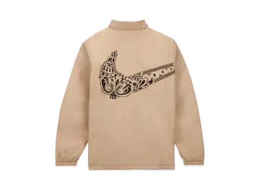 Nike Día De Muertos Coach Jacket "Beige"