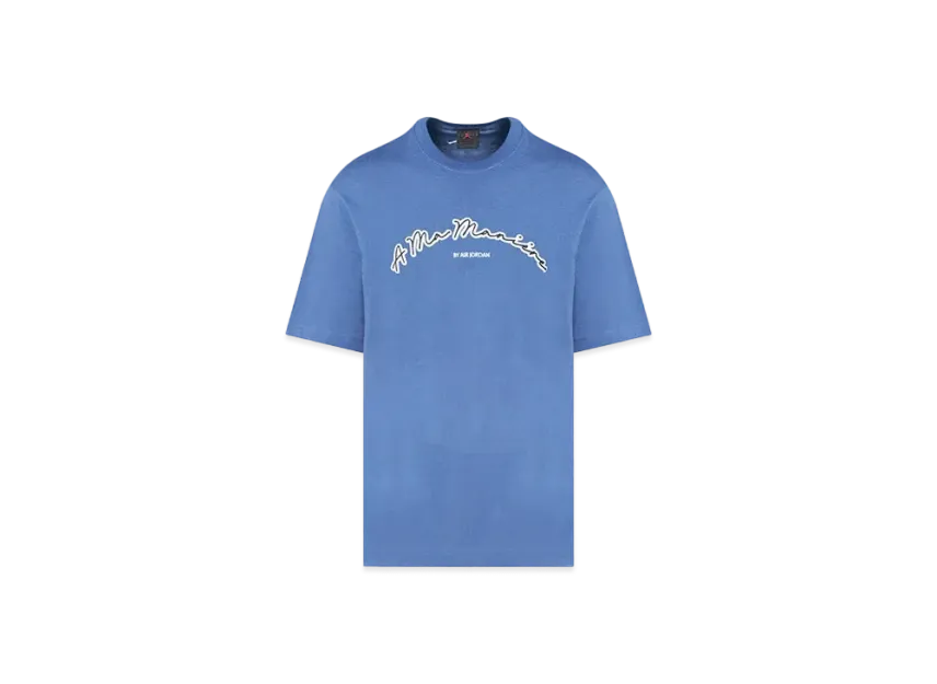Jordan x A MA MANIÉRE Short Sleeve T-shirt "Blue"