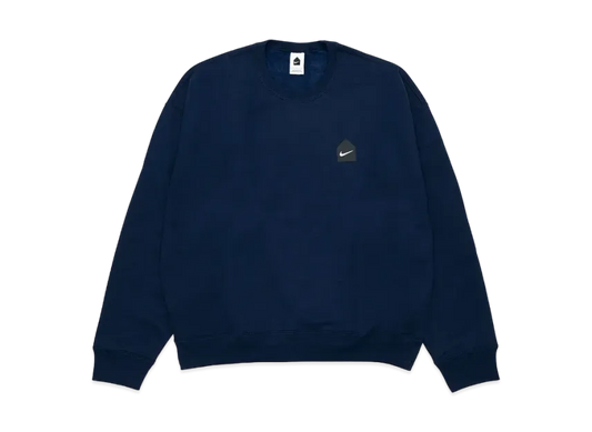 DSM x Nike HUT Logo Project M Nrg Hut x Swoosh Crew Flc "Navy"