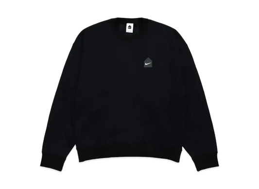 DSM x Nike HUT Logo Project M Nrg Hut x Swoosh Crew Flc "Black"