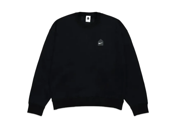 DSM x Nike HUT Logo Project M Nrg Hut x Swoosh Crew Flc "Black"