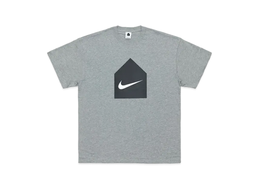 DSM x Nike HUT Logo Project M Nrg Hut x Swoosh Tee "Dk Grey Heather"