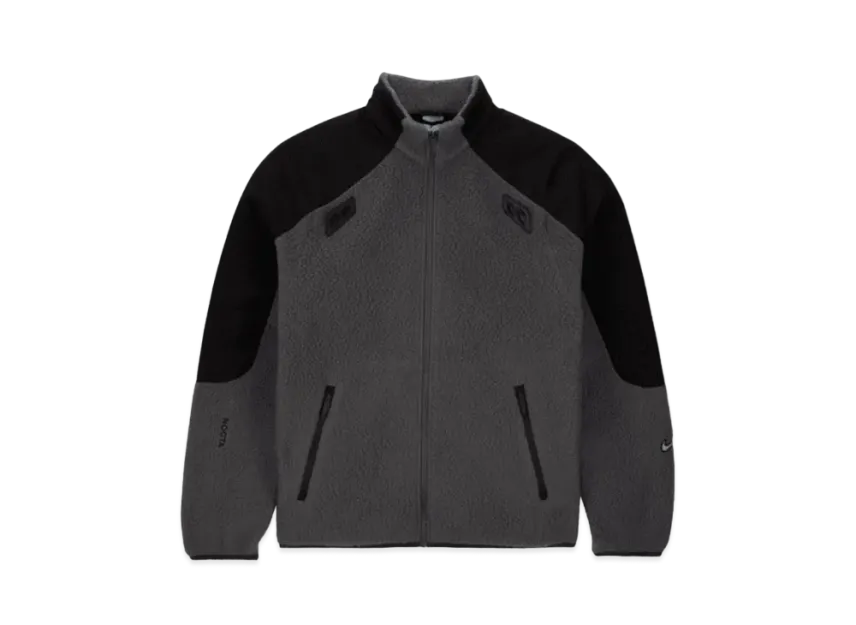 Nike x NOCTA 8K Peaks Track Jacket "Iron Grey/Black"