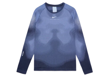 Haut Nike NOCTA Basketball en maille tissée à manches longues « Bleu »