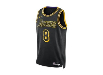 Maillot Nike Kobe Mamba Mentality Édition City Swingman pour homme « Noir/Jaune » (FN7297-010)