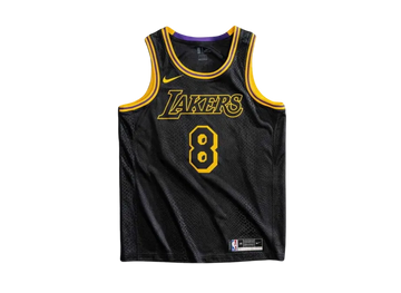 Maillot Nike Los Angeles Lakers Kobe Bryant Black Mamba City "Noir"