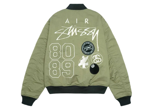 Nike x Stussy Reversible Jacket "Olive"