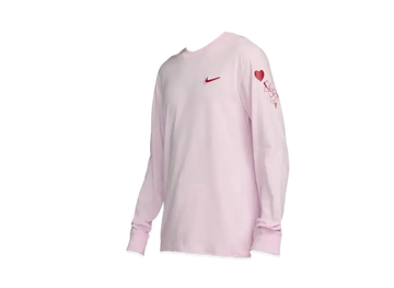 T-shirt à manches longues Nike Sports Wear Saint-Valentin « Pink Form »