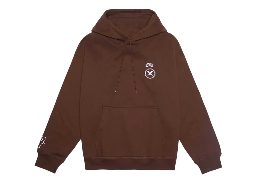 Nike SB x Yuto Horigome Skateboard Fleece Pullover Parka "Brown"