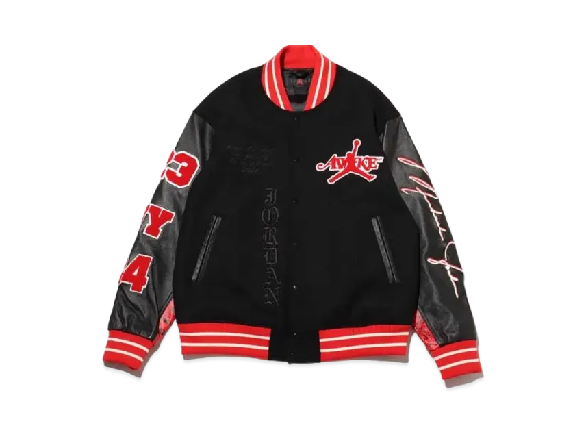 Nike JORDAN x Awake NY Varsity Jacket "Black"