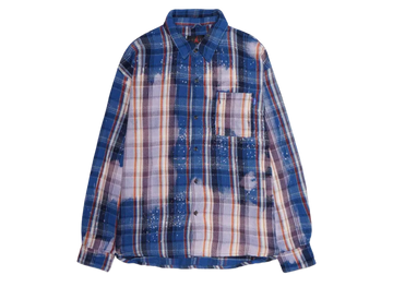 Nike JORDAN x Awake NY Flannel Shirt "Blue/Pink"