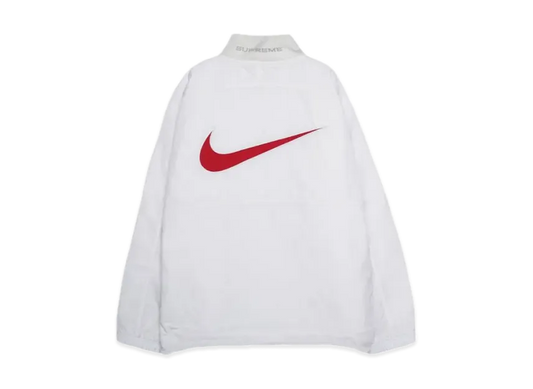 Supreme x Nike Ripstop Pullover "White"