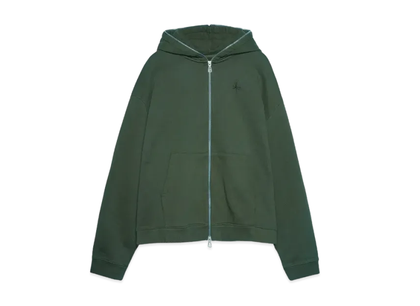 Sweat à capuche zippé Nike Jordan x Travis Scott pour homme « Khaki »