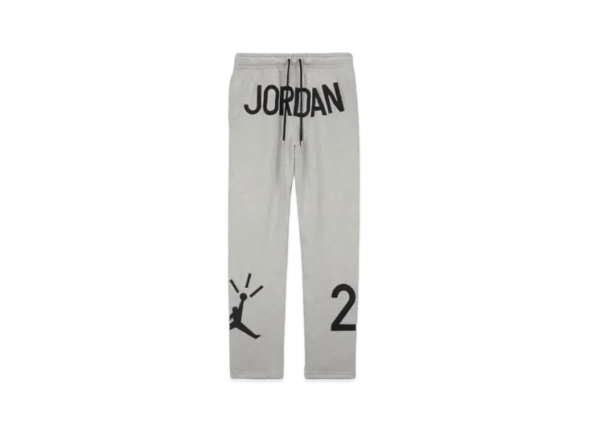Nike Jordan x Nina Chanel Abney Fleece Pants "Dark Gray Heather"