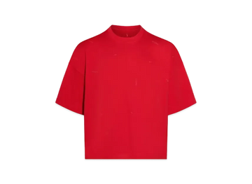 Nike x JACQUEMUS Logo T-shirt "Dark Red"