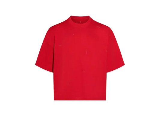 Nike x JACQUEMUS Logo T-shirt "Dark Red"