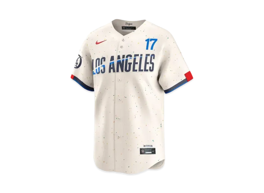 MLB x Nike Men's Los Angeles Dodgers Shohei Ohtani 2024 City Connect Limited Player Jersey "Cream "