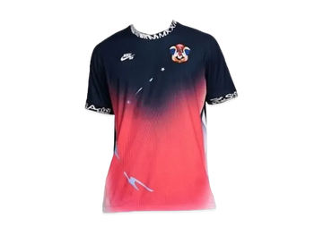 Nike SB FederationKit & Agnostic Collection Men's Dri-FIT ADV Short Sleeve Skate Jersey "Obsidian/Bright Crimson"