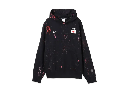 Nike x Futura Japan M NK SOLO FLC PO Hoodie OLYB "Black"