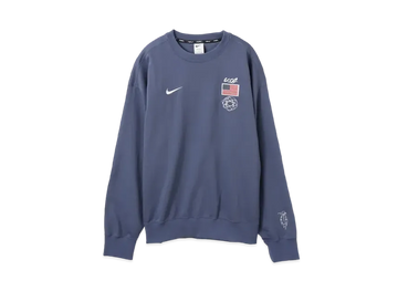 Nike x Futura USA M NK SOLO DF FLC Crewneck JOP "Bleu"