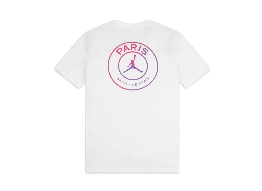 Nike Jordan Paris Saint Germain Graphic Logo T-Shirt "White"