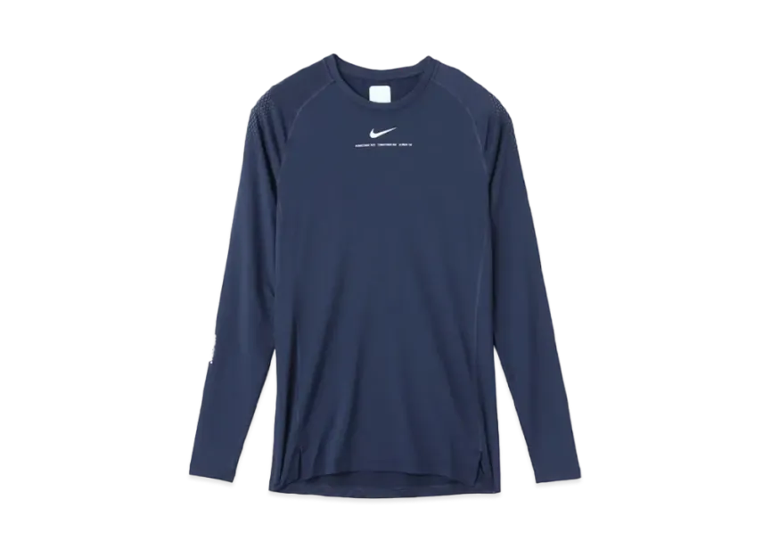 Nike NOCTA Men's Long Sleeve Inner Basketball Top "Navy"