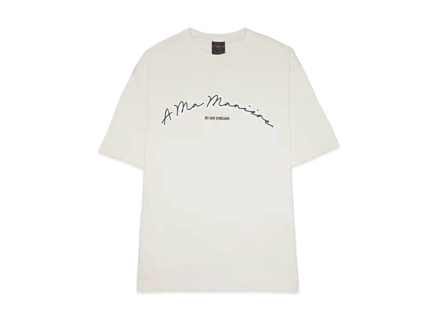 Jordan x A MA MANIÉRE Short Sleeve T-shirt "Light Orewood Brown"