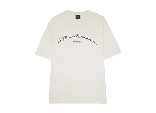 Jordan x A MA MANIÉRE Short Sleeve T-shirt "Light Orewood Brown"