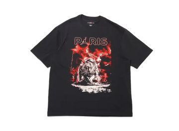 Nike Jordan x PSG STMT SS GFX Tee "Off Noir/Sail"