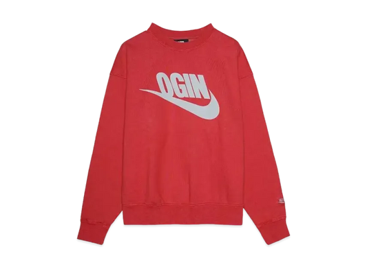 NIGO x Nike AS NRG Crew Fleece "Red"（OGIN）