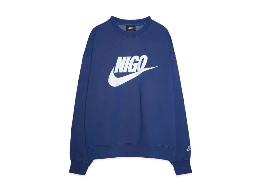 NIGO x Nike NRG Crew Fleece "Navy" (NIGO)