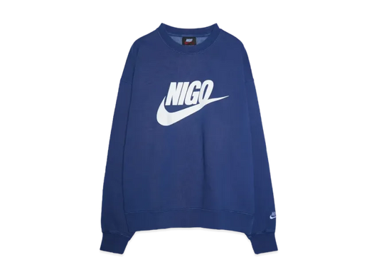 NIGO x Nike NRG Crew Fleece "Navy"（NIGO）
