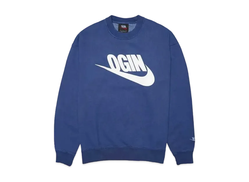 NIGO x Nike AS NRG Crew Fleece « Navy » (OGIN)