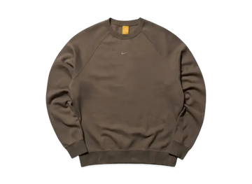 Sweat-shirt ras du cou en molleton Nike x Drake NOCTA pour homme « Olive Grey »