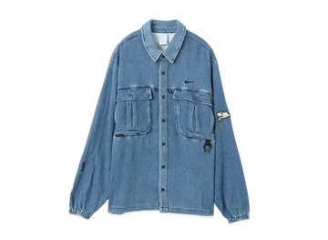 Chemise en jean Nike x Drake NOCTA Opal Lily Pad « Blue »