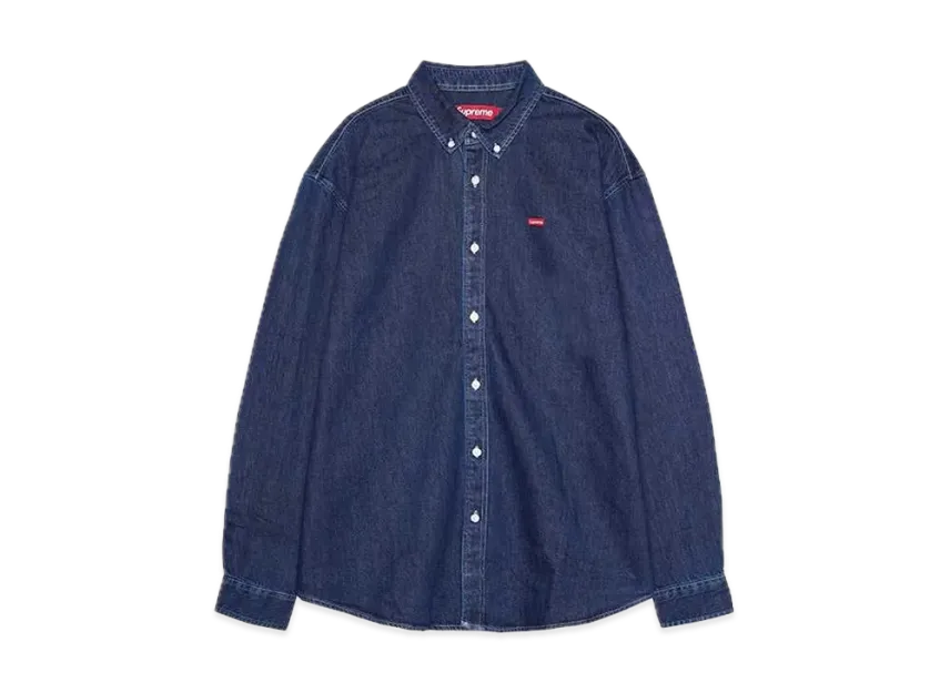 Supreme Small Box Shirt "Rinsed Denim"