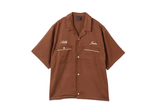 Nike Jordan x SoleFly Men's Barista Shirt "Brown"