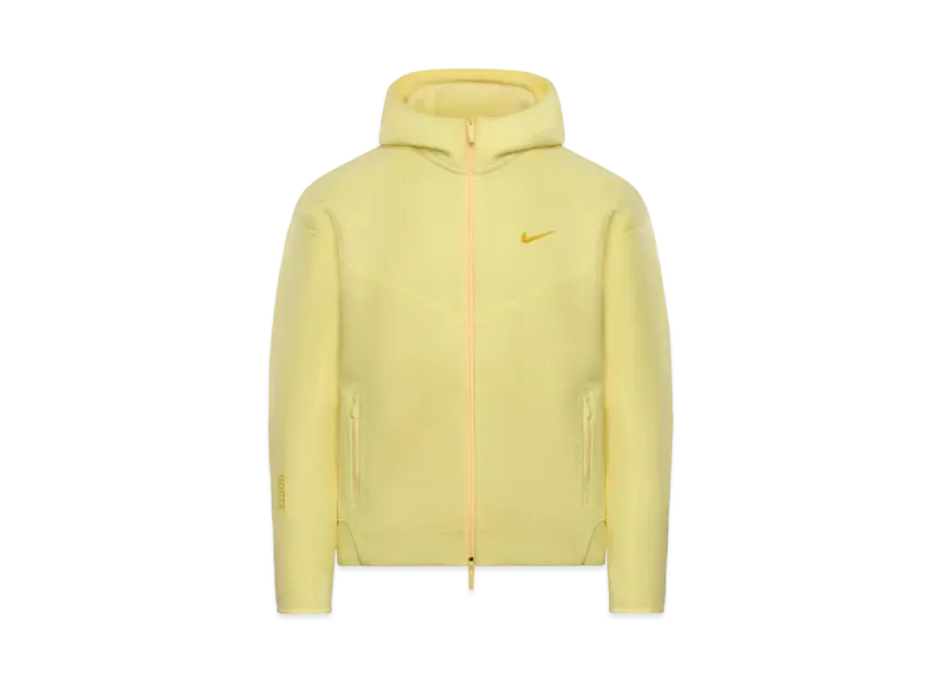 Nike x Drake NOCTA Tech Fleece Full-Zip Parka "Citron Tint"