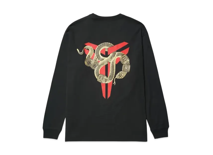 Nike Kobe Year of Mamba Men's Max 90 Long Sleeve Tee "Black" IB0242-010